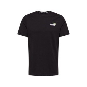 PUMA Funkčné tričko  čierna / biela / zelená