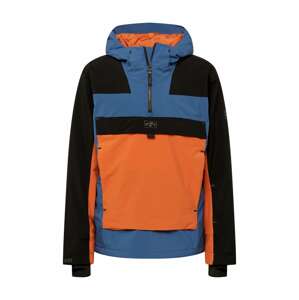 BILLABONG Športová bunda 'QUEST'  modrá / čierna / oranžová