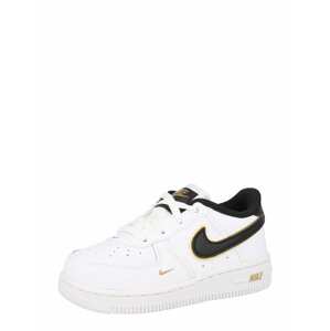 Nike Sportswear Tenisky 'Force 1'  zlatá / čierna / biela
