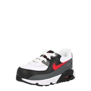 Nike Sportswear Tenisky  biela / čierna / sivá / červená