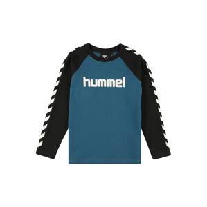 Hummel Funkčné tričko  tmavomodrá / nebesky modrá / biela