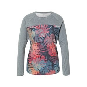 ROXY Funkčné tričko 'NIGHT THOUGHTS'  čierna / sivá melírovaná / ružová / modrá / lososová