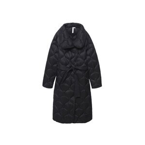 MANGO Zimný kabát 'Drile'  čierna