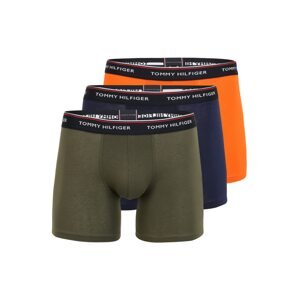 Tommy Hilfiger Underwear Boxershorts  oranžová / tmavomodrá / kaki / čierna / biela