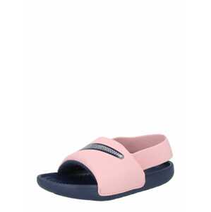 NIKE Plážové / kúpacie topánky 'Kawa'  ružová / modrá / biela