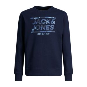 Jack & Jones Junior Mikina 'Miko'  modrá / námornícka modrá