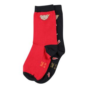 Steiff Collection Ponožky  námornícka modrá / červená / svetlohnedá