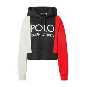 Polo Ralph Lauren Sweatshirt  čierna / biela / červená