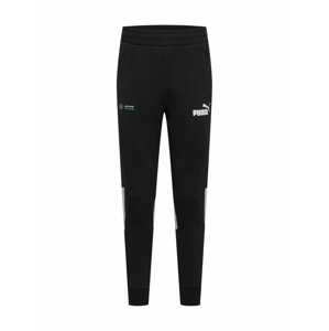 PUMA Športové nohavice 'MAPF1'  čierna / biela / vodová