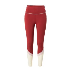 ROXY Športové nohavice 'ANY OTHER DAY'  červená / prírodná biela / ružová