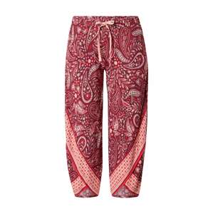 Esprit Bodywear Pyžamové nohavice  červená / biela / oranžová
