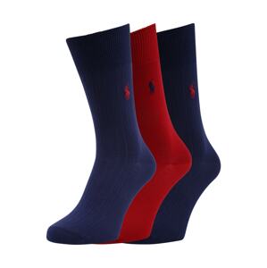 Polo Ralph Lauren Ponožky  tmavomodrá / červená