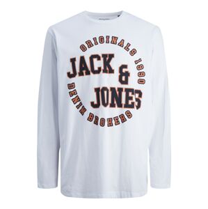 JACK & JONES Tričko 'JORARON'  biela