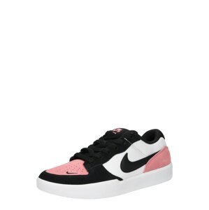 Nike SB Nízke tenisky 'Force 58'  ružová / čierna / biela