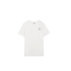 Scalpers T-Shirt  šedobiela / zmiešané farby