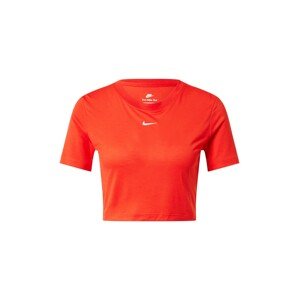 Nike Sportswear Tričko  biela / oranžovo červená