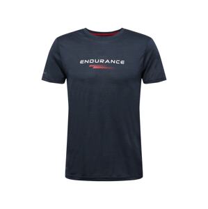 ENDURANCE Funkčné tričko 'Portofino'  tmavomodrá / červená / biela