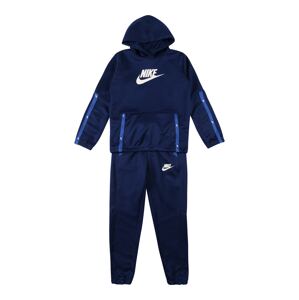 Nike Sportswear Tréningový komplet  biela / tmavomodrá / modrá