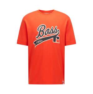 BOSS Shirt 'T_Russell Athletic_3'  oranžová