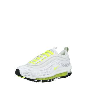 Nike Sportswear Tenisky  neónovo žltá / strieborná / biela