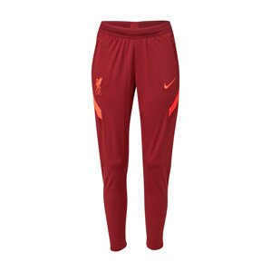 NIKE Športové nohavice 'Liverpool FC Strike'  červená / oranžová