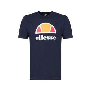 ELLESSE Funkčné tričko  námornícka modrá / biela / žltá / oranžová