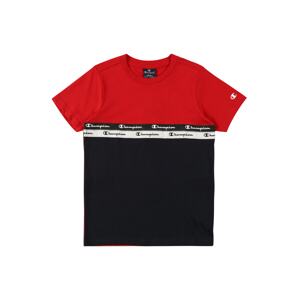 Champion Authentic Athletic Apparel Tričko  ohnivo červená / námornícka modrá / biela / čierna