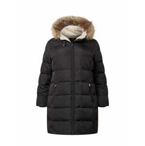 Lauren Ralph Lauren Plus Zimný kabát  čierna