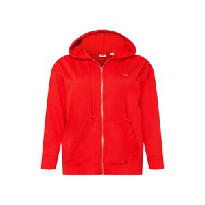Levi's® Plus Tepláková bunda  ohnivo červená