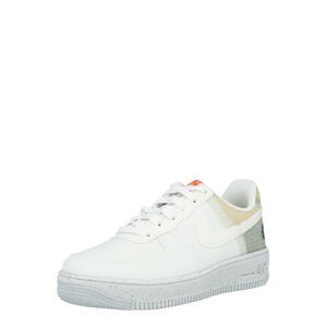 Nike Sportswear Tenisky 'Air Force 1 Crater'  biela / oranžovo červená / čierna / púdrová