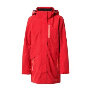 ICEPEAK Outdoorová bunda 'BELFORT'  ohnivo červená / čierna
