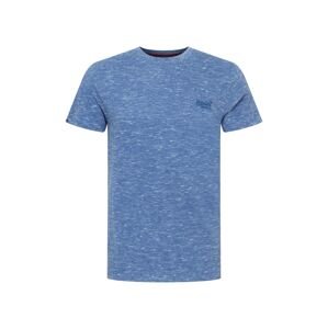 Superdry T-Shirt  modrá melírovaná