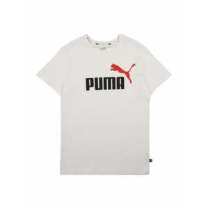 PUMA Funkčné tričko  tmavočervená / čierna / biela