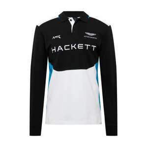 Hackett London Tričko  modrá / biela / čierna