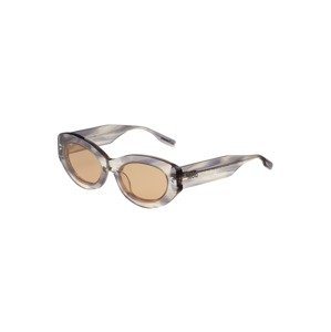 McQ Alexander McQueen Slnečné okuliare  svetlohnedá / sivá melírovaná