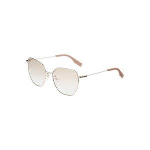 McQ Alexander McQueen Slnečné okuliare  strieborná / telová / svetlobéžová