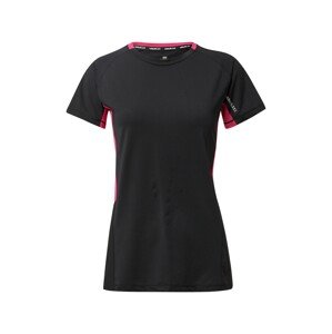 Rukka Funkčné tričko 'MATEK'  čierna / ružová / biela