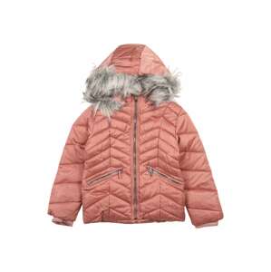 LEMON BERET Zimná bunda  staroružová / sivobéžová