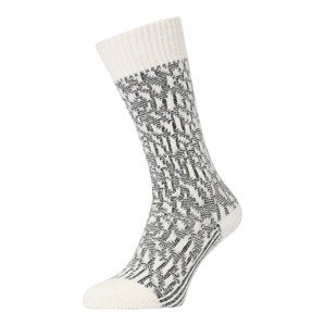 FALKE Ponožky  biela / antracitová