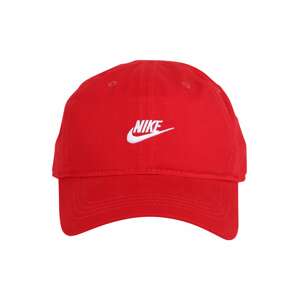 Nike Sportswear Klobúk  svetločervená / biela