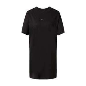 Nike Sportswear Šaty  čierna / tmavosivá