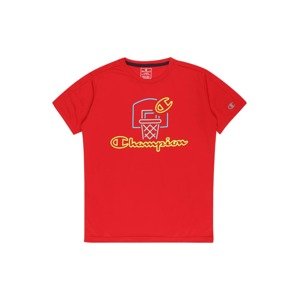 Champion Authentic Athletic Apparel Tričko  svetlomodrá / žltá / sivá / červená
