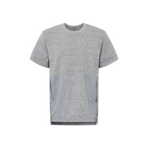 NIKE Funkčné tričko  sivá melírovaná / sivá