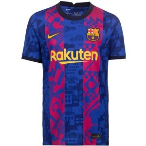 NIKE Funkčné tričko 'FC Barcelona 21-22 3rd'  modrá / zmiešané farby