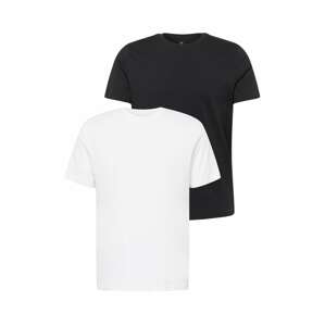 OVS Shirt  biela / antracitová