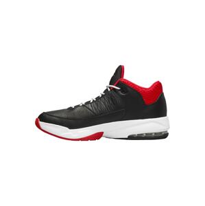 Jordan Športová obuv 'Max Aura 3'  čierna / svetločervená / biela