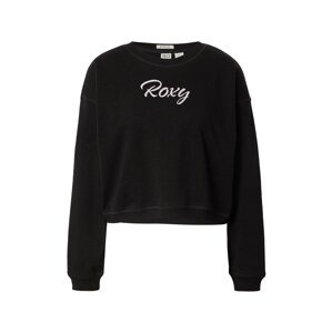 ROXY Sweatshirt 'BREAK AWAY'  čierna / biela