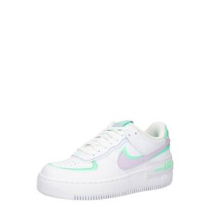 Nike Sportswear Nízke tenisky 'Air Force 1 Shadow'  biela / svetlofialová / mätová
