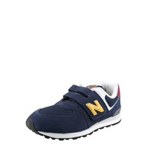 new balance Sneaker  námornícka modrá / biela / zlatá žltá / malinová