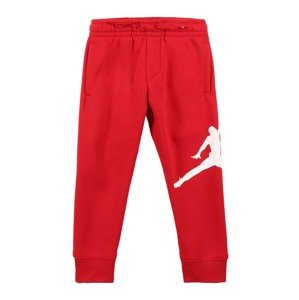 Jordan Nohavice  ohnivo červená / biela